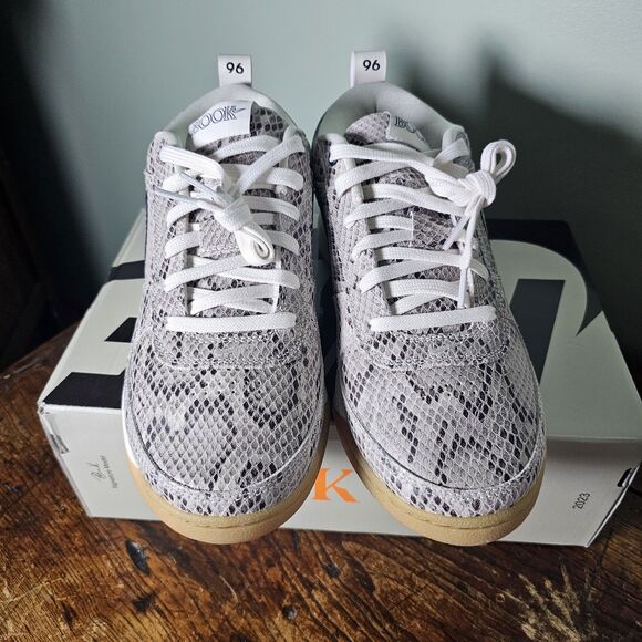 Nike Book 1 Lea Python Men's Light Orewood Brown Sneakers Size 8.5 HJ5352-100 - Picture 3 of 12